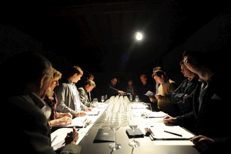 A single spotlight creates the perfect atmosphere in which to focus solely on the impressive 2011 Palmer