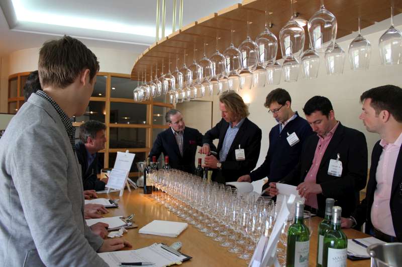 Tasting with Jean-Jacques Bonnie at Malartic Lagraviere