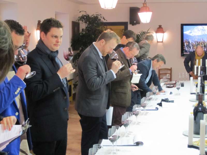 Tasting at Lafite