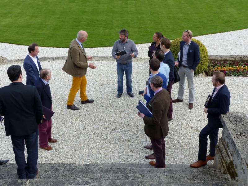 Bruno Borie welcomes us to Château Ducru Beaucaillou.