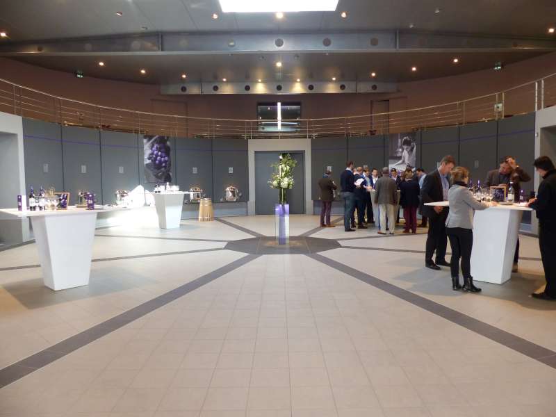 Striking symmetry at Château La Conseillante. 