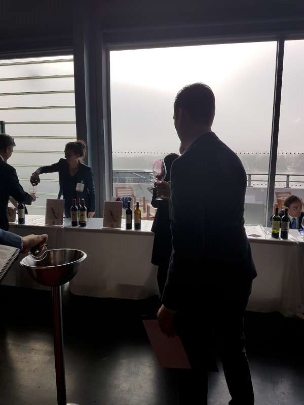 UGC tasting with fog over the Garonne