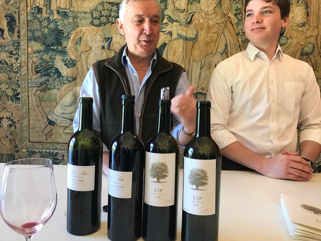 Jacques and Georges Thienpont at Le Pin