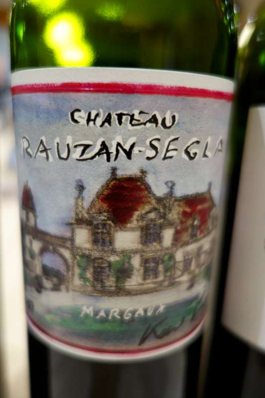 Another taste of Rauzan Segla 2009 with Karl Largerfeld designed label