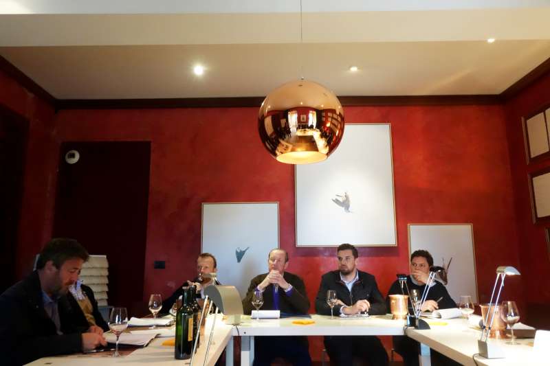 The tasting room at Ducru Beaucaillou