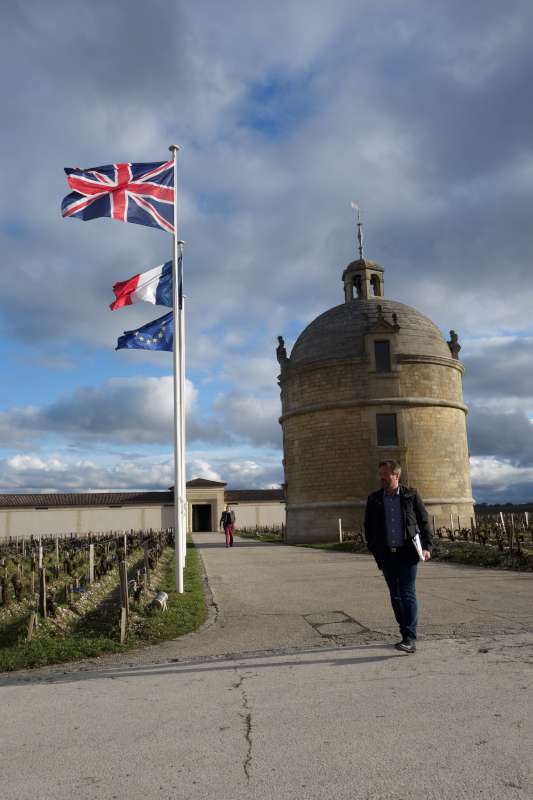 Stephen Browett, born in Crystal Palace and recently awarded the Merit Agricole by the French Ambassador.
