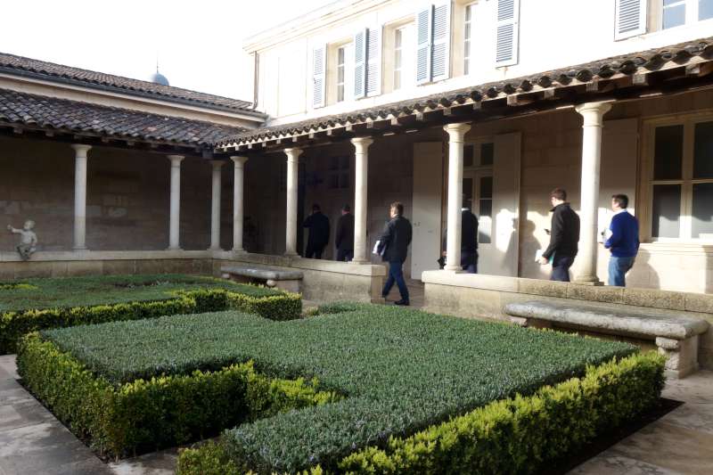 The Farr Vintners team at Mission Haut Brion