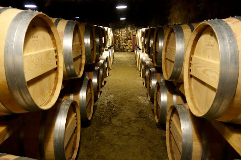 The cellar at Tertre Roteboeuf