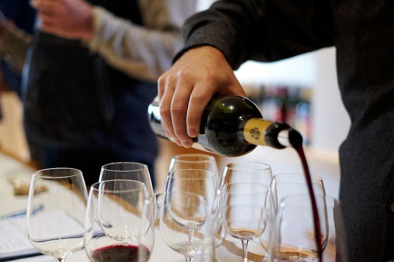 Glasses at the ready