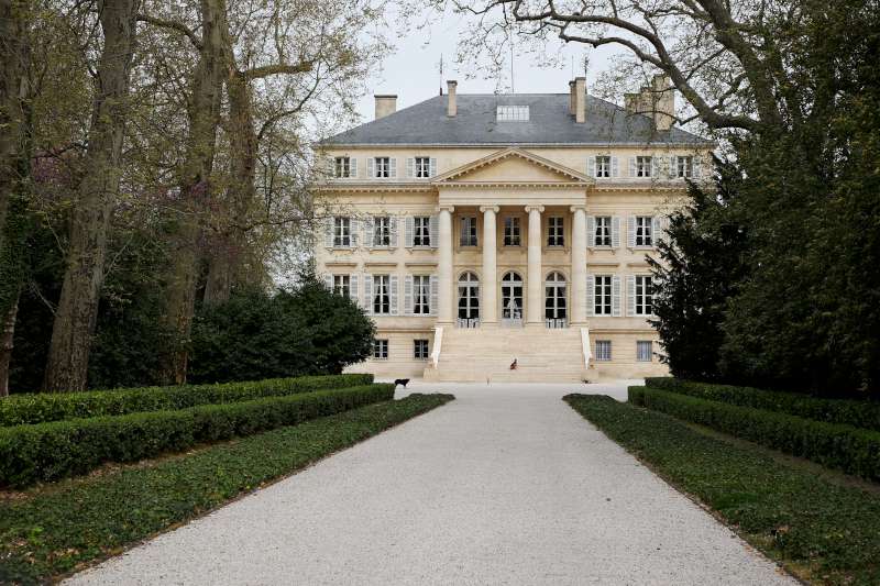 The stunning Château Margaux