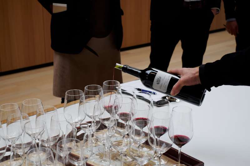 Tasting at Château Margaux