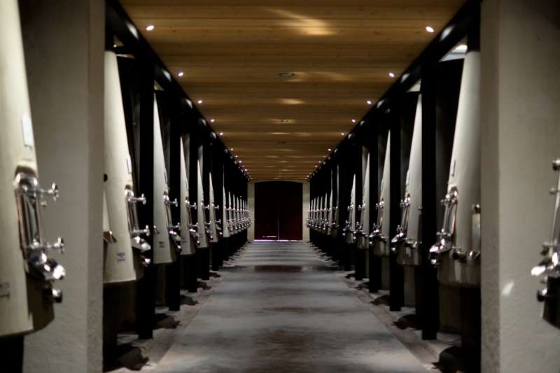 The winery at Château Pontet-Canet
