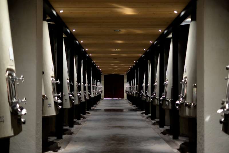 The winery at Château Pontet-Canet
