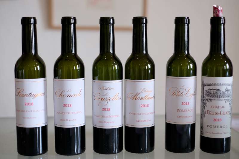The amazing value Denis Durantou wines and the Grand Vin- Château L'Église-Clinet 2018. Undoubtedly one of the wines of the vintage.