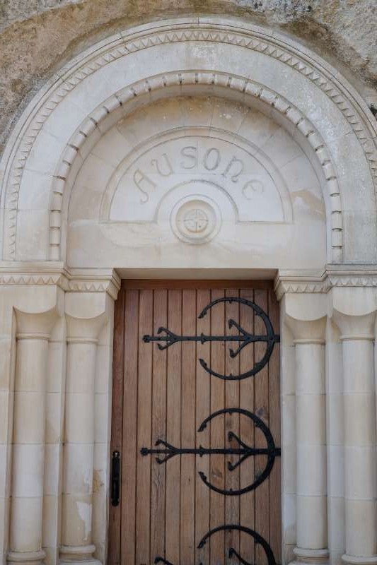 The famous cellar at Château Ausone