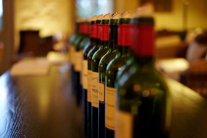 Samples ready to taste