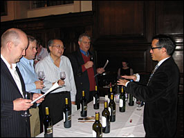 Thomas Dô-Chi-Nam, winemaker of Chateau Pichon Lalande, showed a range of vintages from this great property.