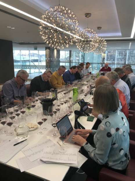 Bordeaux 2015 in the Farr Vintners tasting room