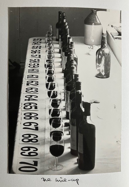 1976 Bordeaux (wines were not tasted blind in those days)